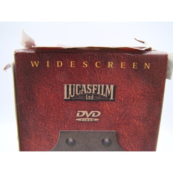 The Adventures of Indiana Jones 4-Disc Set The Complete DVD Movie Collection Vtg - Picture 13 of 14